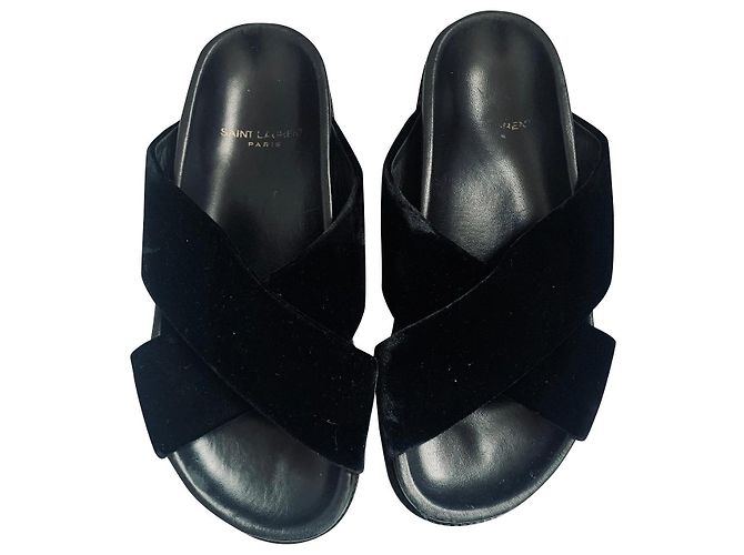 Saint Laurent Mules