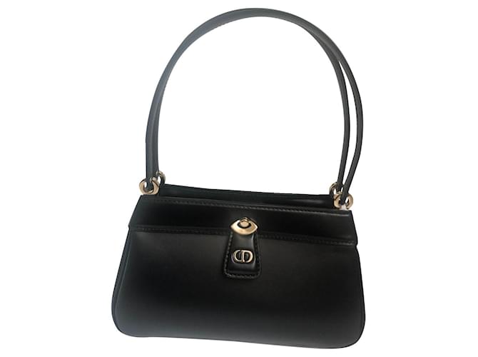 DIOR KEY SMALL BAG Black Leather ref.843115 - Joli Closet