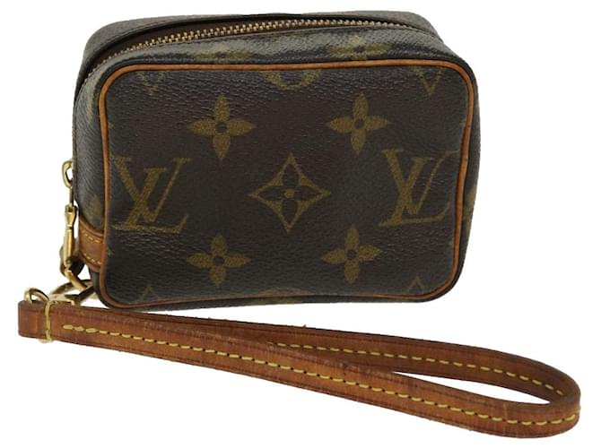 LOUIS VUITTON TROUSSE WAPITY POUCH PURSE MONOGRAM CANVAS M58030