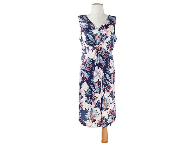Clements Ribeiro Kleid aus Polyester Mehrfarben