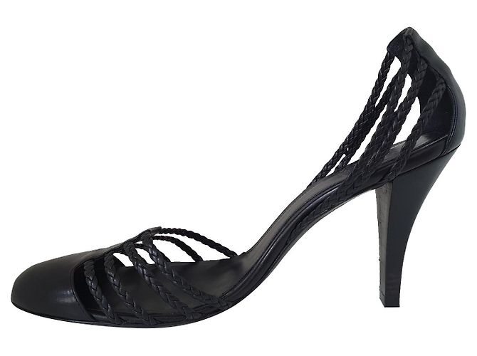 Hugo Boss leather pumps / high heels black