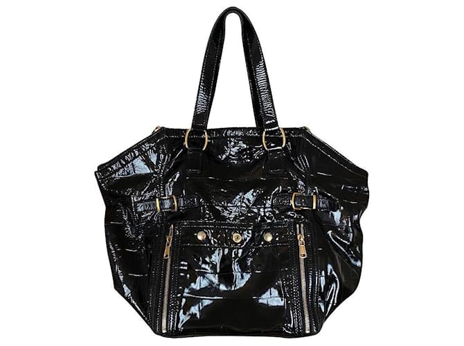 Bag Yves saint Laurent downtown Black Leather  ref.843271