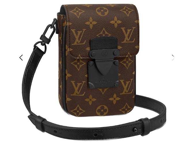 Louis Vuitton Portefeuille portable LV s-lock neuf Marron
