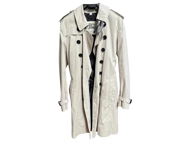 Burberry Men Coats Outerwear Beige Cloth  ref.843601