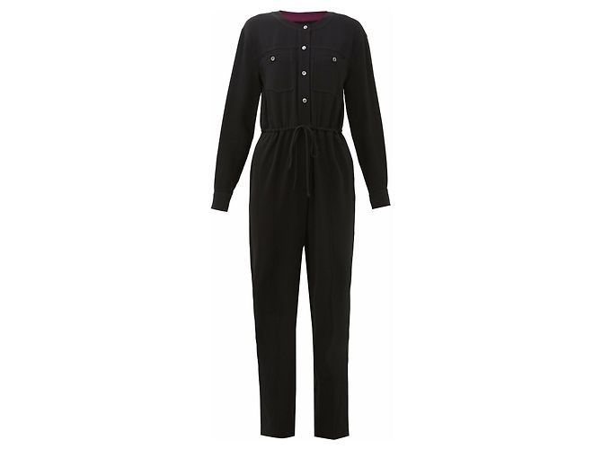 Diane Von Furstenberg Jumpsuit Schwarz