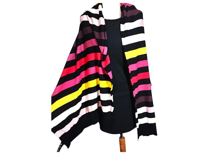 Sonia Rykiel pour H&M SONIA RYKIEL FOR H&M SCARF STOLE COLLECTOR WOOL XXL 200 cm on 55 Multiple colors  ref.843638