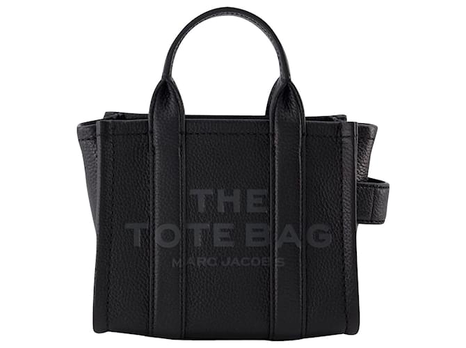 The Mini Crossbody Tote - Marc Jacobs - Leather - Black Pony-style calfskin  ref.843693
