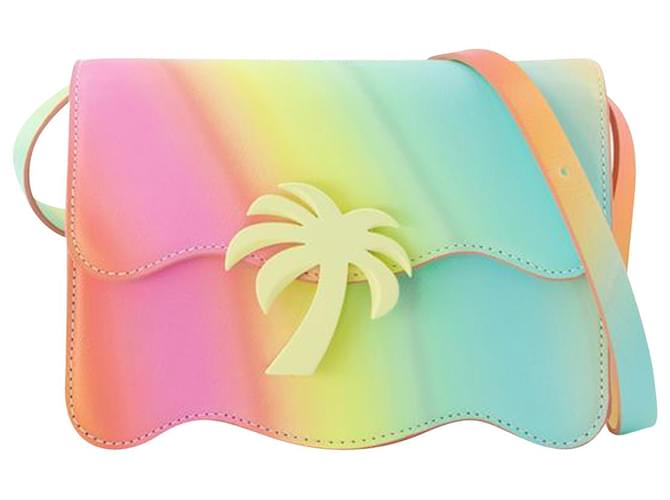 Bolsa Rainbow Palm Beach Mm Hobo Bag - Palm Angels - Multi - Couro Multicor  ref.843717