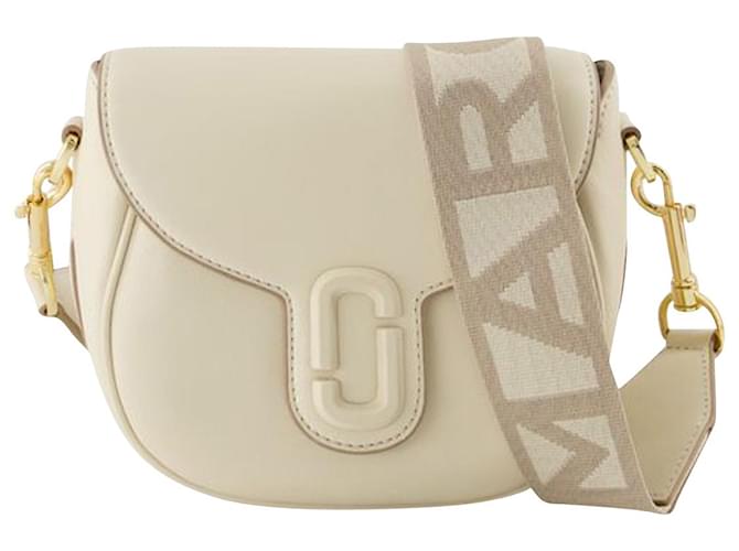 The Small Saddle Bag - Marc Jacobs - Leather - White Pony-style calfskin  ref.843787