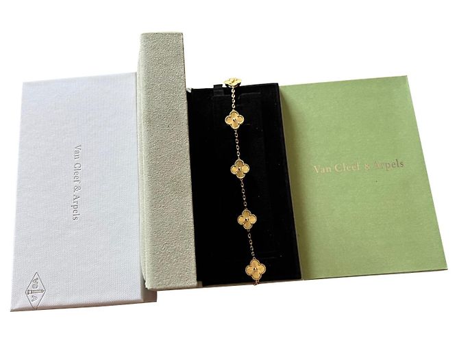 Bracciale Van Cleef & Arpels in oro giallo 18K D'oro