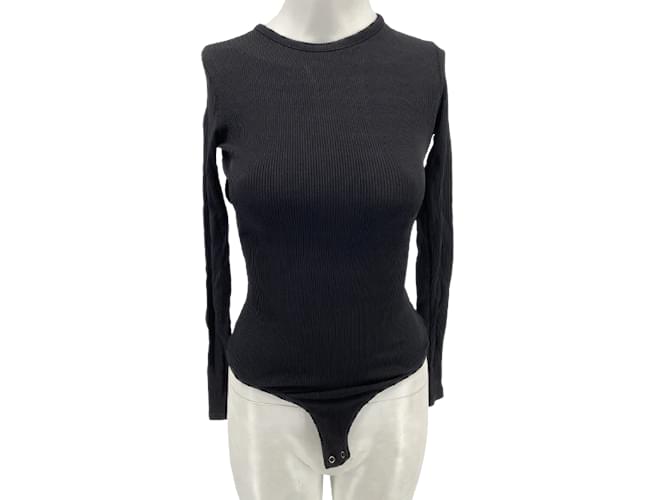 Autre Marque GOLDSIGN knitwear T.International S Viscose Black  ref.843953