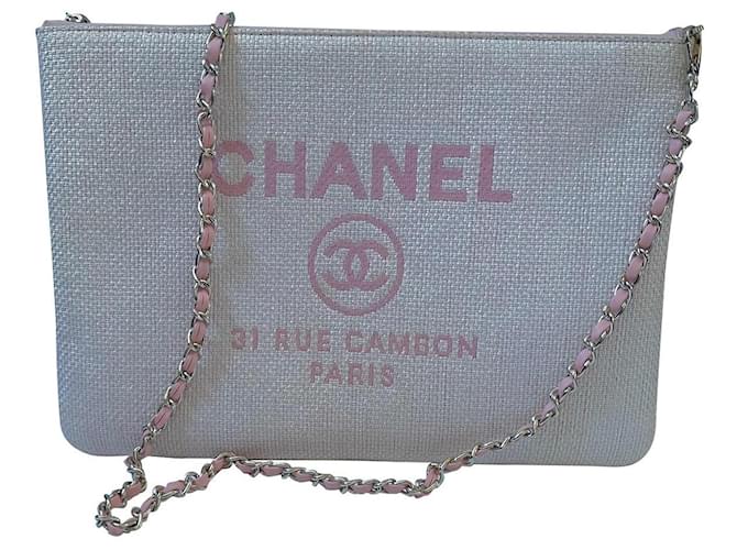 Chanel Deauville Pink  ref.844092
