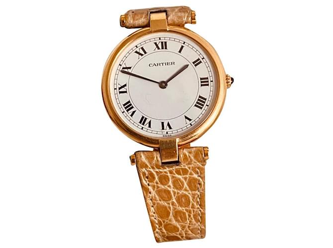 Cartier Vendome Gold 18 Cts Weiß  ref.844104