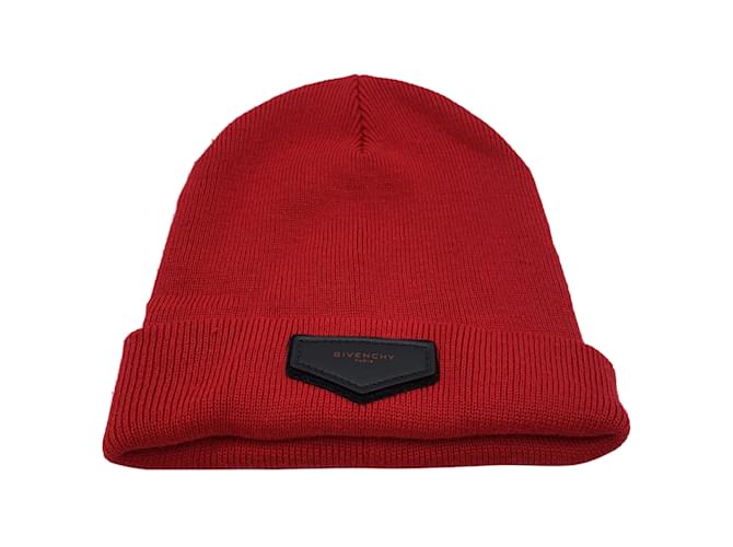 GIVENCHY  Hats T.International S Wool Red  ref.844127