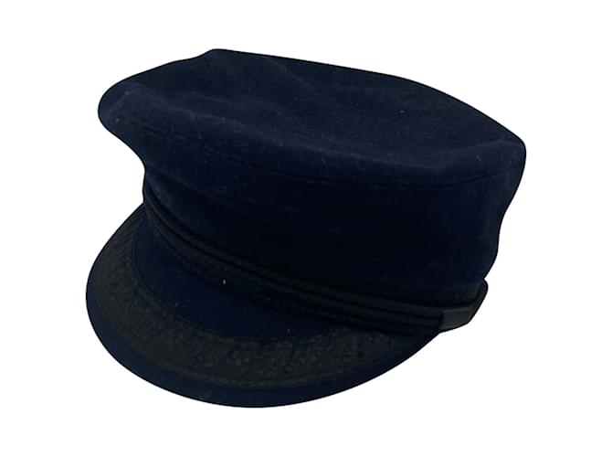 Chapéus SAINT JAMES T.Lã S Internacional Azul marinho  ref.844134