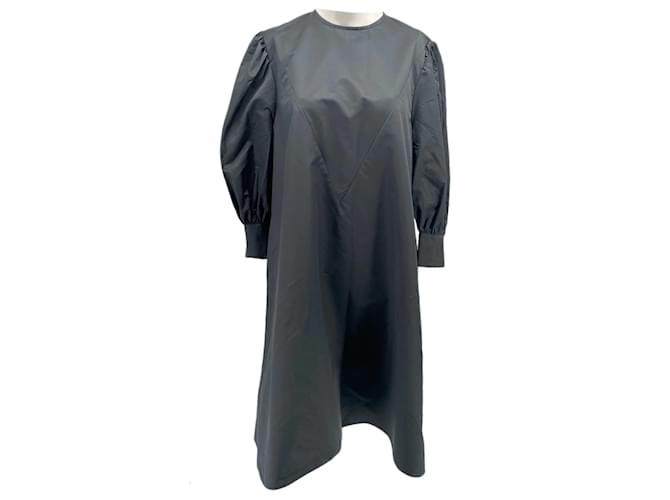 Autre Marque NON SIGNE / UNSIGNED  Dresses T.fr 38 Polyester Black  ref.844161