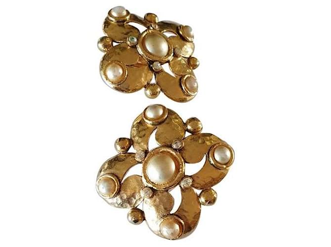 Autre Marque Earrings Golden Metal  ref.844175