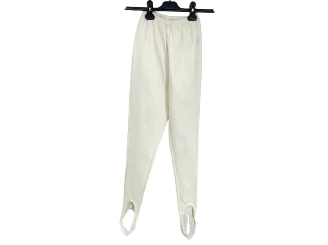 Autre Marque WARDROBE NYC Pantalon T.International S Viscose Blanc  ref.844442