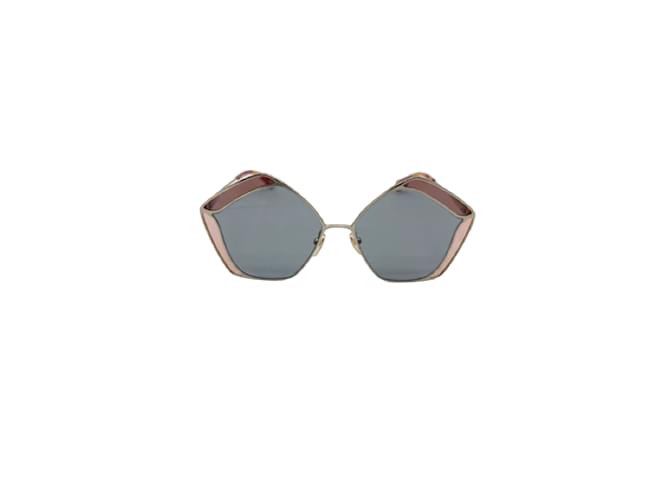 Chloé Sonnenbrille T.  Metall Pink  ref.844444