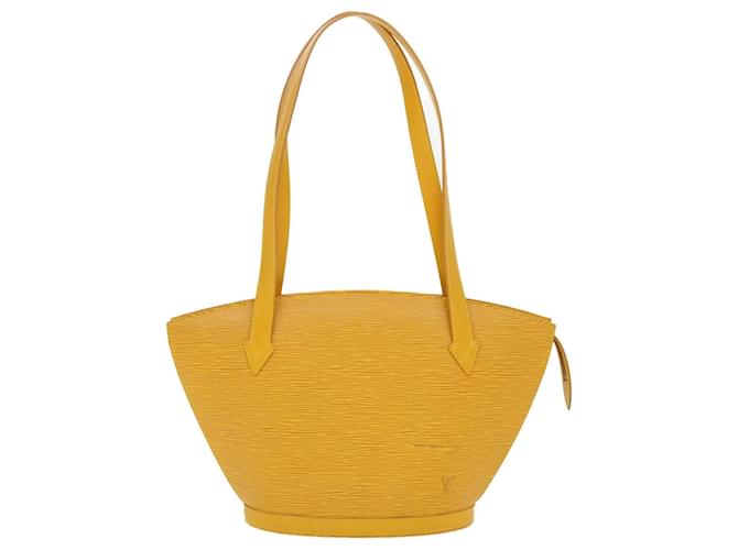 Louis Vuitton Saint Jacques Yellow Leather  ref.844645