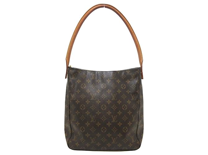 Louis Vuitton Looping Brown Cloth  ref.844813