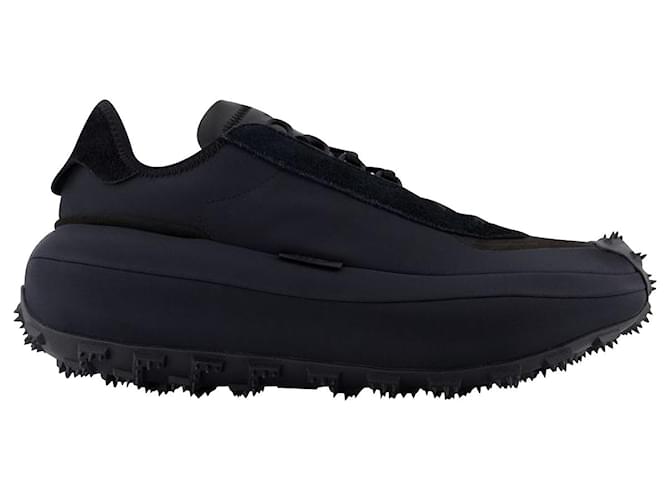Y3 Makura Sneakers - Y-3 - Black/Off-White - Leather  ref.845141