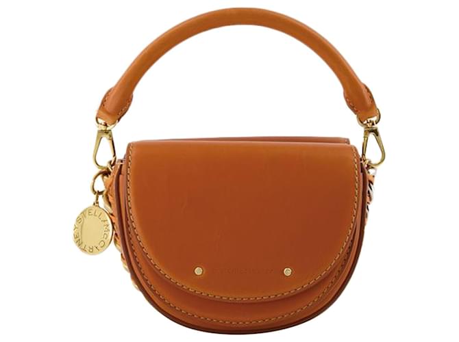 Stella Mc Cartney Flap Alter Mat Bag - Stella Mccartney - Vegan Leather - Brown  ref.845188