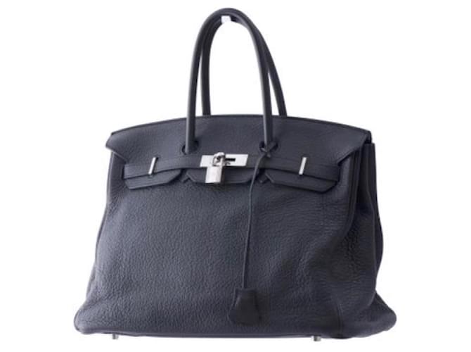 Hermès Birkin Black Leather  ref.845221