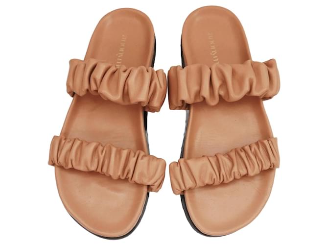 Autre Marque Anonymous Ficia sandals Caramel Leather  ref.845350