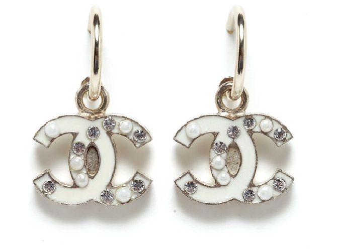 Chanel CC DIAMANTI E PERLE D'oro 