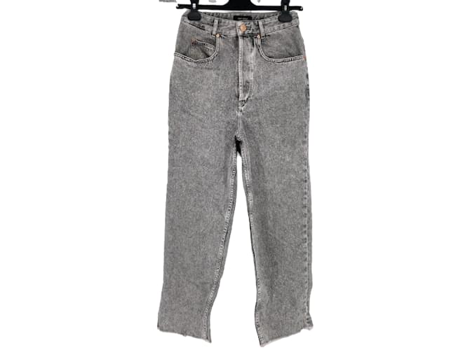ISABEL MARANT  Jeans T.fr 34 Denim - Jeans Grey  ref.845625