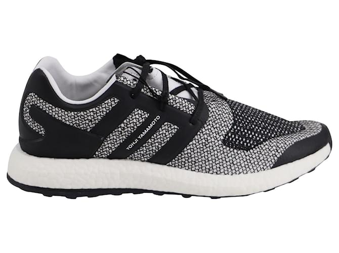 Autre Marque Adidas Y-3 Pureboost CP9888 Sneakers in Black White Oreo Polyester  ref.846256
