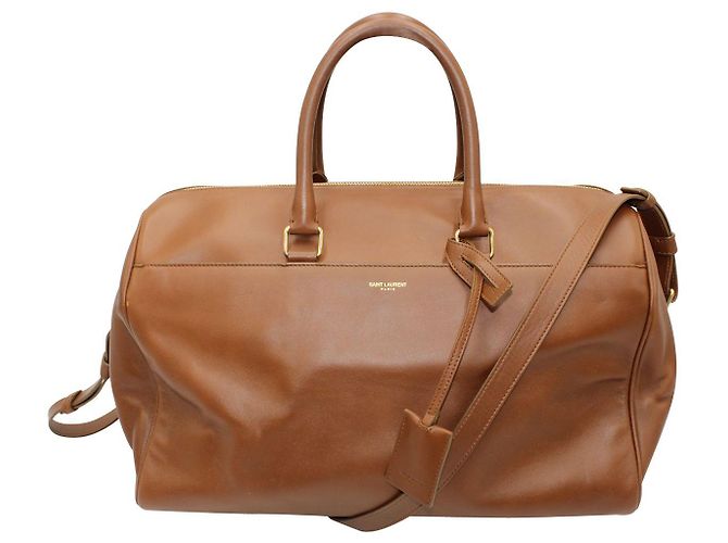 Duffle Saint Laurent Sac de sport marron classique 12 Sac