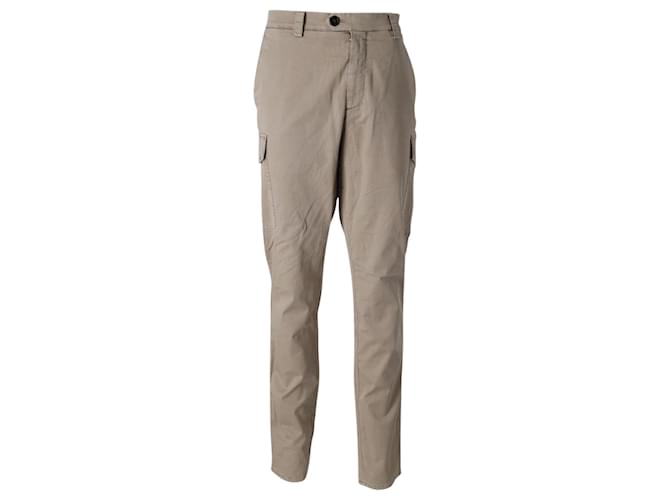 Brunello Cucinelli Cargo Pants in Beige Cotton  ref.846311