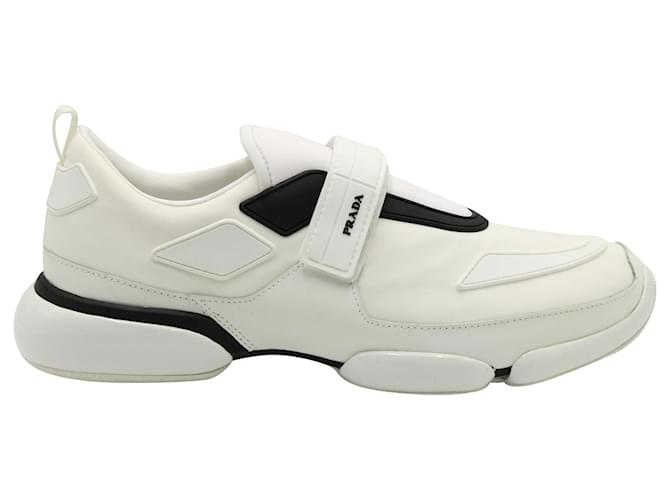 Sneakers Prada Cloudbust in pelle bianca Bianco  ref.846518
