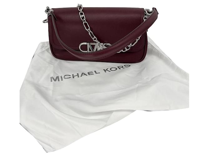 Michael Kors Handbags Red Leather  ref.846629