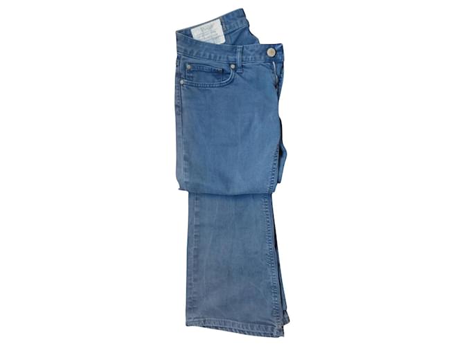 Jeans talle bajo talla Dondup 27 Azul marino Algodón  ref.846824