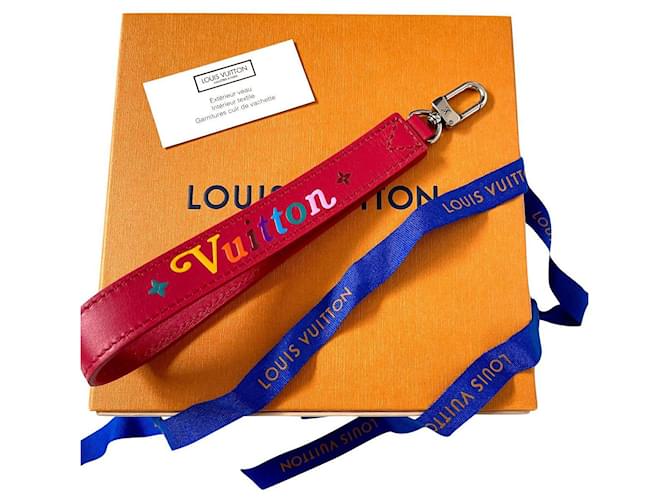 Louis Vuitton NUOVA ONDATA Rosso Pelle  ref.847832