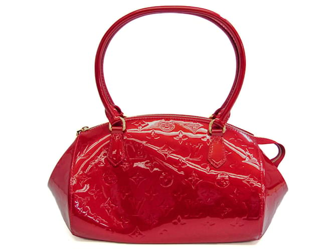 Louis Vuitton Sherwood Red Patent leather  ref.847894