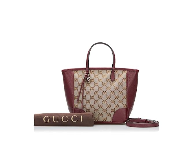 Gucci Bree Tote GG Supreme Small Beige