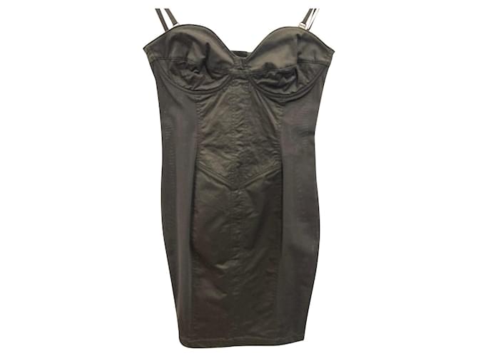 Jean Paul Gaultier dress Black Cotton  ref.848310
