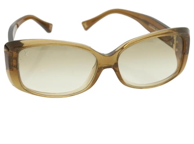 sun LOUIS VUITTON Soupcon GM Sunglasses Brown Z0003E LV Auth