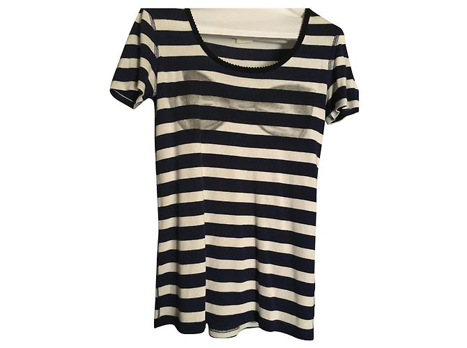 Sonia Rykiel camiseta marinera Rykiel Azul marino