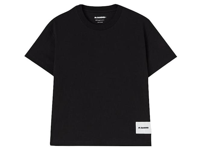 Jil Sander Shirts Black Cotton  ref.848573