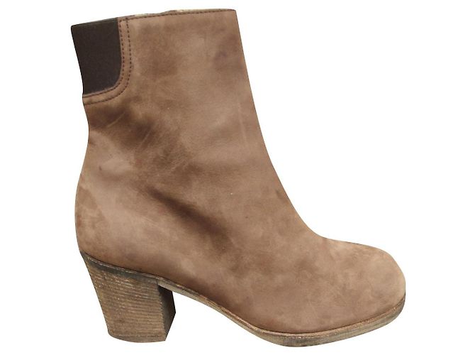 Mm6 Botas MM Maison Martin Margiela p 37 Bege