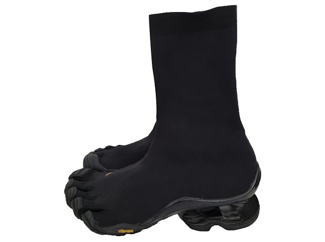 Sneakers alte Balenciaga x Vibram Nere Nero
