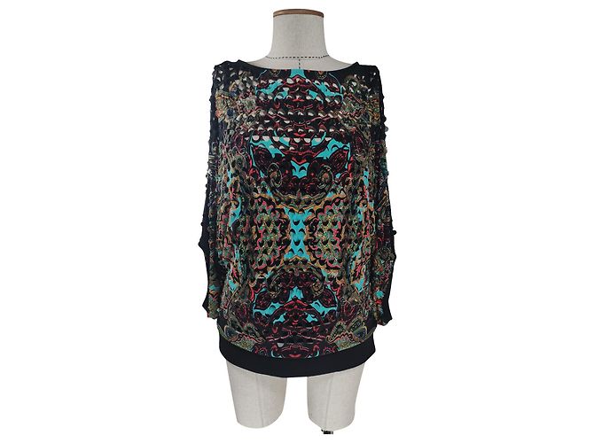 Camicetta Joseph Ribkoff in Poliestere XL Multicolore