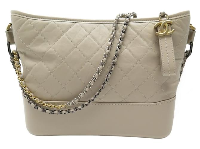 Chanel Quilted Leather Gabrielle Hobo Bag