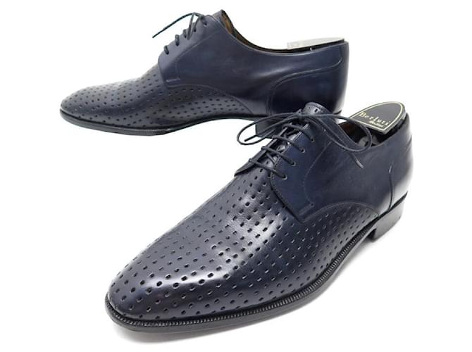 Berluti Patina Perforation Derby Shoes-