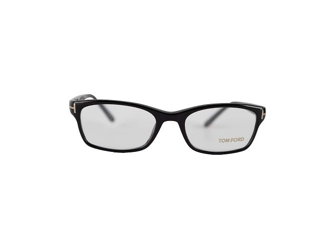 Tom Ford Rectangular Eyeglasses Black